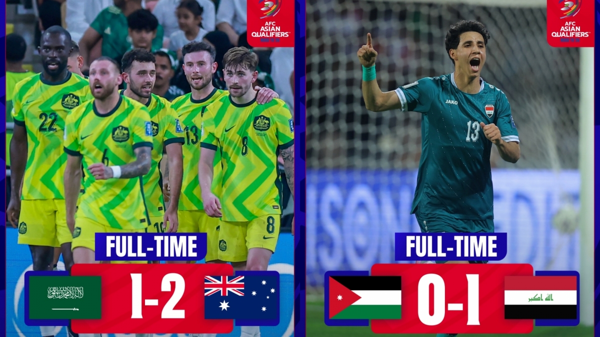 Kết quả bóng đá hôm nay 11/6: Australia giành vé dự VCK World Cup 2026